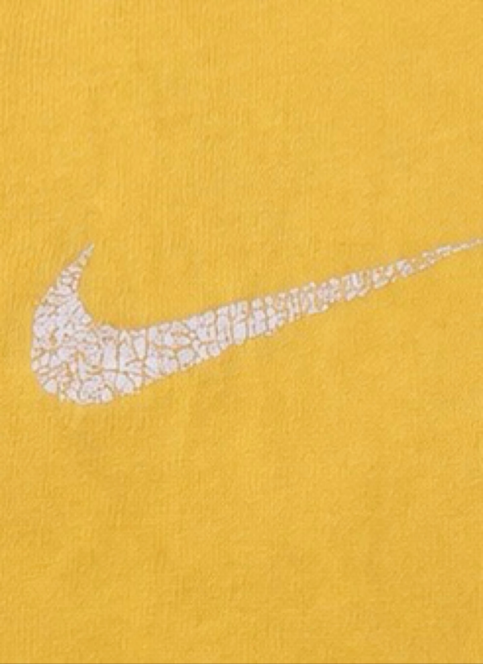 Nike Tank Top The Nike Tee Yellow Medium Y2K Vintage Retro 90s Streetwear Exclusive  – photo 2